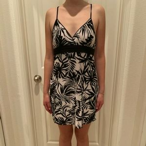 Black and white dress